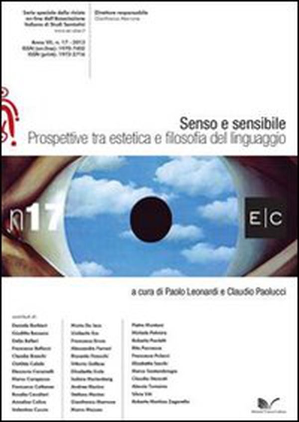 Senso e sensibile. Prospettive tra estetica e filosofia del linguaggio - Librerie.coop Senso e sensibile. Prospettive tra estetica e filosofia del linguaggio - Librerie.coop