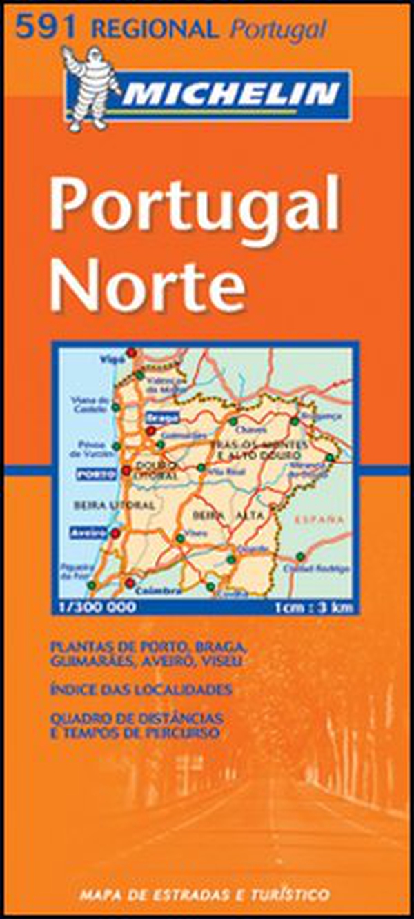 Portugal norte 1:300.000 - Librerie.coop Portugal norte 1:300.000 - Librerie.coop