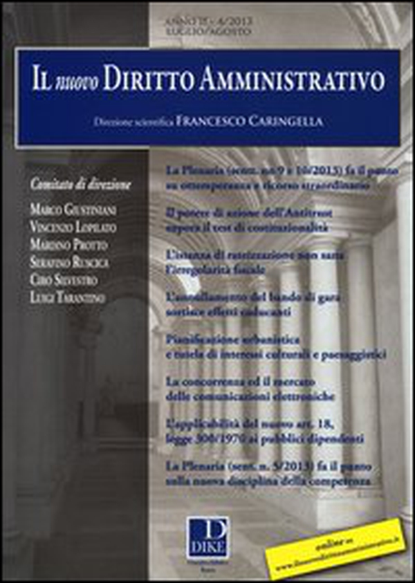 Il nuovo diritto amministrativo - Vol. 4 - Librerie.coop Il nuovo diritto amministrativo - Vol. 4 - Librerie.coop