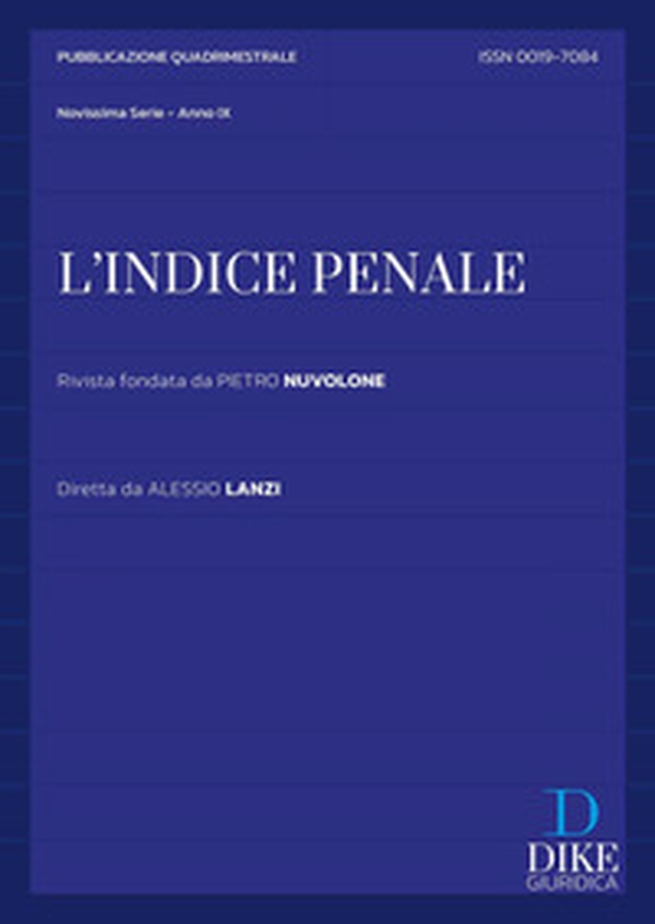 L'indice penale - Vol. 1 - Librerie.coop L'indice penale - Vol. 1 - Librerie.coop