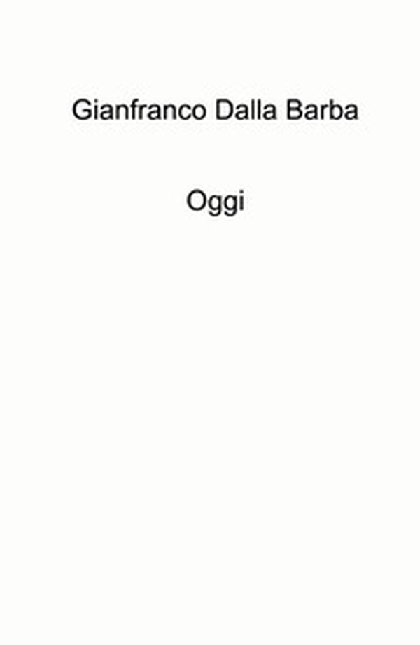 Oggi - Librerie.coop Oggi - Librerie.coop