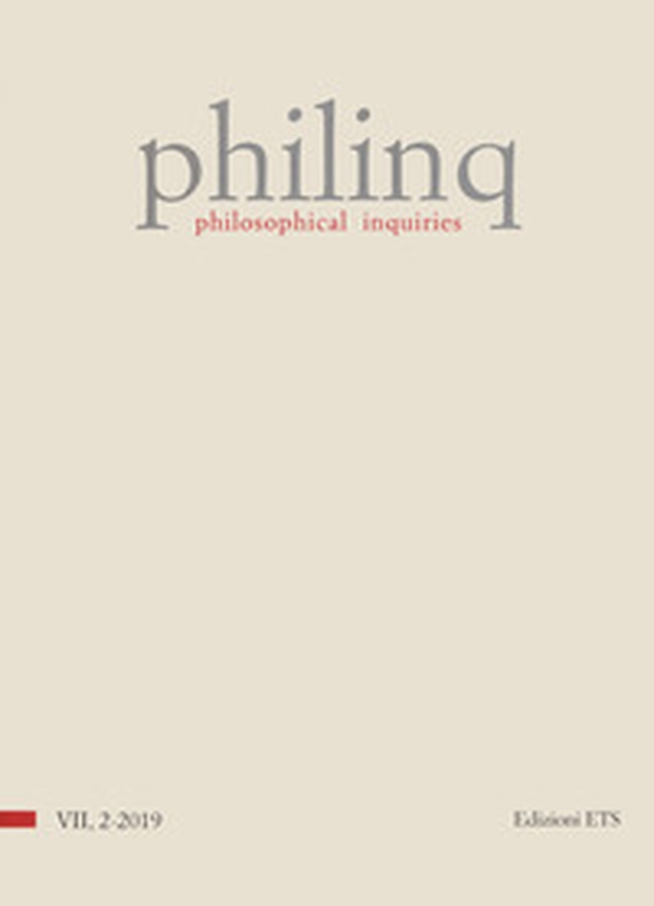 Philinq. Philosophical inquiries - Vol. 2 - Librerie.coop Philinq. Philosophical inquiries - Vol. 2 - Librerie.coop