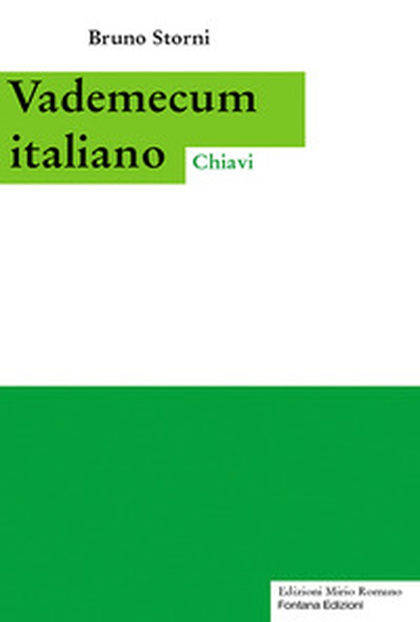Vademecum italiano. Chiavi - Librerie.coop Vademecum italiano. Chiavi - Librerie.coop