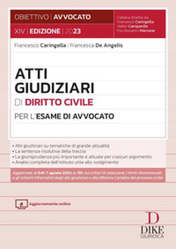 Atti giudiziari di diritto civile per l'esame di avvocato - Librerie.coop Atti giudiziari di diritto civile per l'esame di avvocato - Librerie.coop