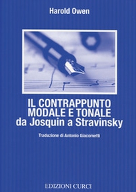 Il contrappunto modale e tonale da Josquin a Stravinsky - Librerie.coop