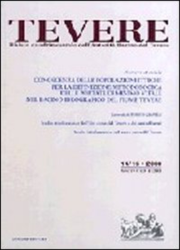 Conoscenza delle popolazioni ittiche per la definizione metodologica delle portate di minimo vitale del bacino idrografico del fiume Tevere - Librerie.coop Conoscenza delle popolazioni ittiche per la definizione metodologica delle portate di minimo vitale del bacino idrografico del fiume Tevere - Librerie.coop