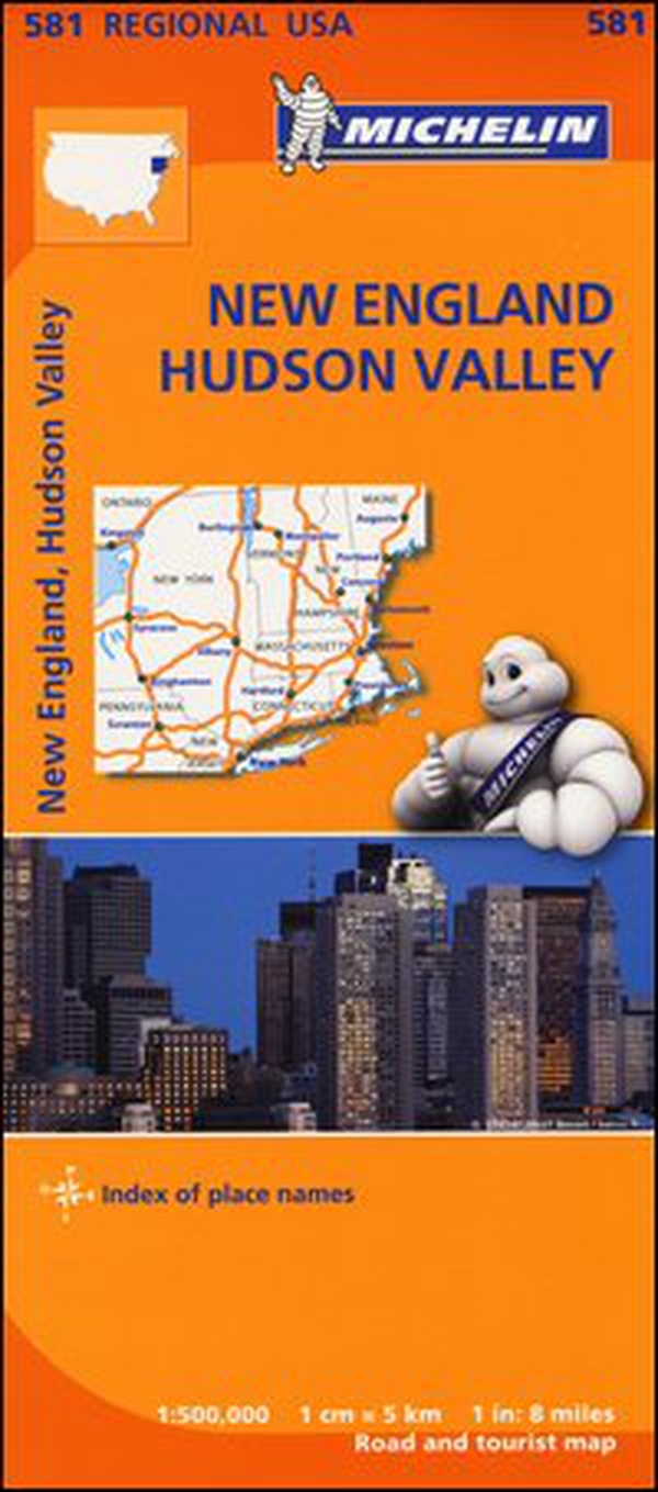 New England, Hudson Valley 1:500.000 - Librerie.coop New England, Hudson Valley 1:500.000 - Librerie.coop