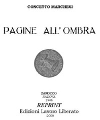Pagine all'ombra - Librerie.coop