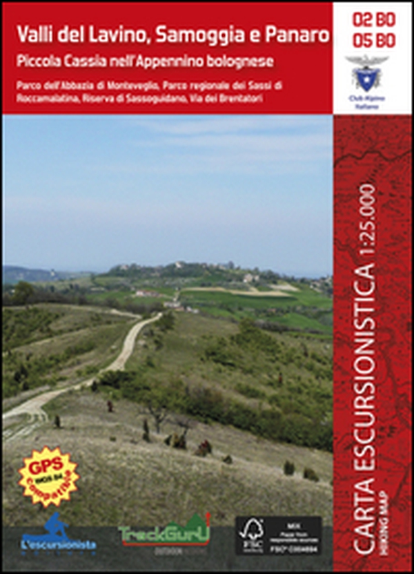 Valli del Lavino, Samoggia e Panaro. Piccola Cassia nell'Appennino Bolognese. Con carta escursionistica 1:25.000 - Librerie.coop Valli del Lavino, Samoggia e Panaro. Piccola Cassia nell'Appennino Bolognese. Con carta escursionistica 1:25.000 - Librerie.coop