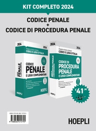 Codice penale+Codice di procedura penale. Kit completo 2024 - Librerie.coop