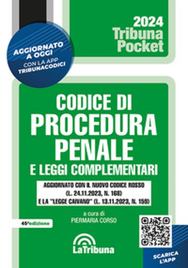 Codice di procedura penale e leggi complementari - Librerie.coop Codice di procedura penale e leggi complementari - Librerie.coop