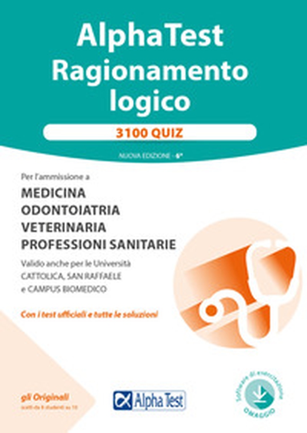 Alpha Test. Ragionamento logico. 3100 quiz - Librerie.coop Alpha Test. Ragionamento logico. 3100 quiz - Librerie.coop