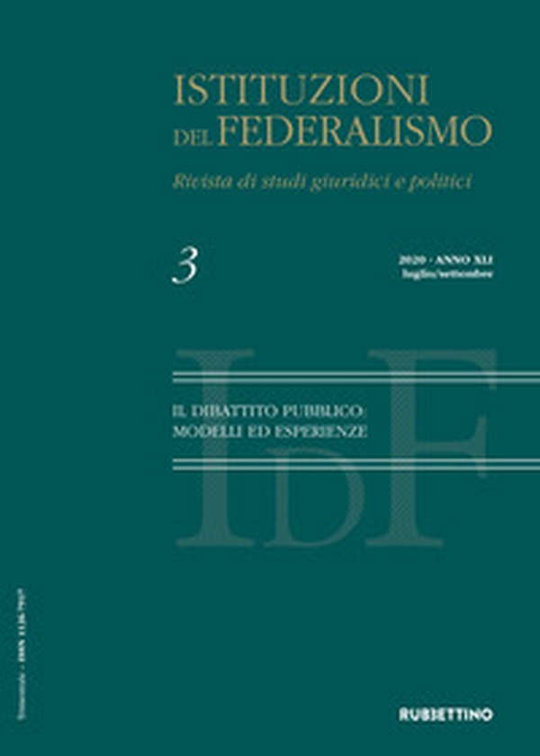 Istituzioni del federalismo. Rivista di studi giuridici e politici - Librerie.coop Istituzioni del federalismo. Rivista di studi giuridici e politici - Librerie.coop