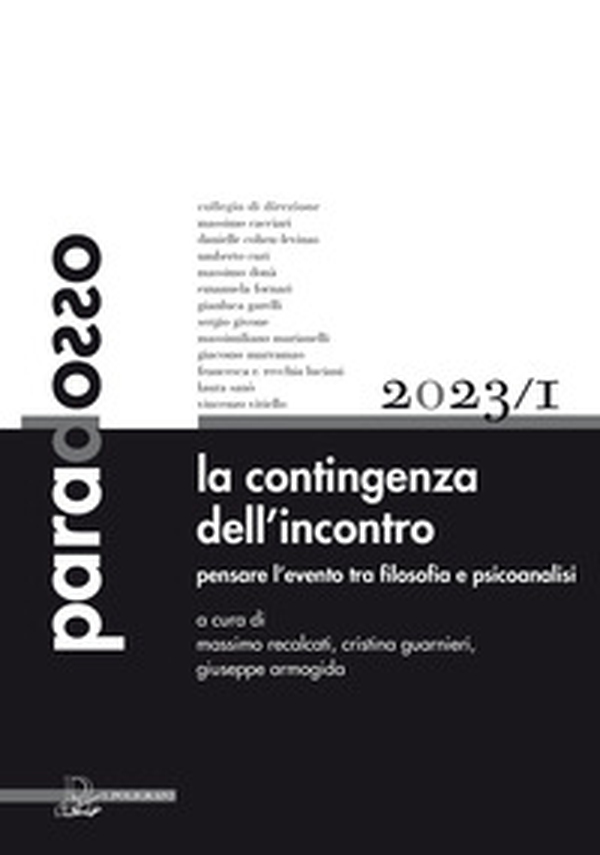 Paradosso. Rivista di filosofia - Vol. 1 - Librerie.coop Paradosso. Rivista di filosofia - Vol. 1 - Librerie.coop