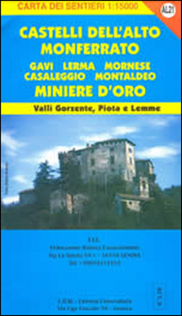 AL 21 Castelli dell'Alto Monferrato, Gavi, Lerma e miniere d'orlerma - Librerie.coop AL 21 Castelli dell'Alto Monferrato, Gavi, Lerma e miniere d'orlerma - Librerie.coop