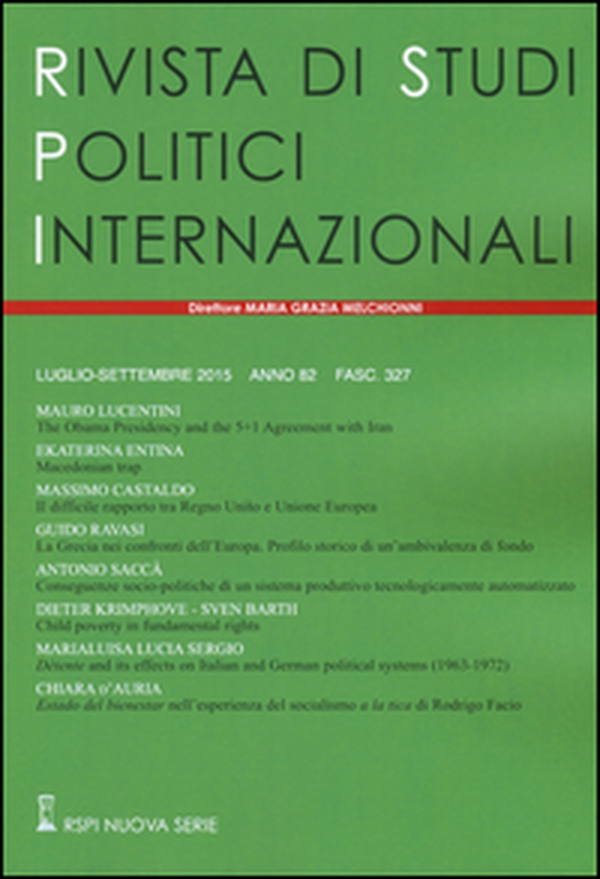Rivista di studi politici internazionali - Vol. 3 - Librerie.coop Rivista di studi politici internazionali - Vol. 3 - Librerie.coop