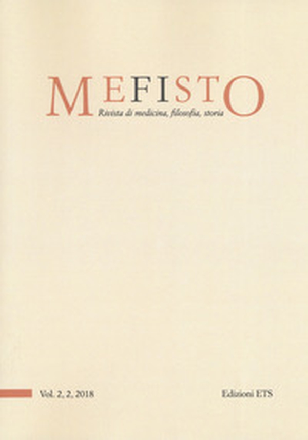 Mefisto. Rivista di medicina, filosofia, storia. Ediz. italiana e inglese - Vol. 2\2 - Librerie.coop Mefisto. Rivista di medicina, filosofia, storia. Ediz. italiana e inglese - Vol. 2\2 - Librerie.coop