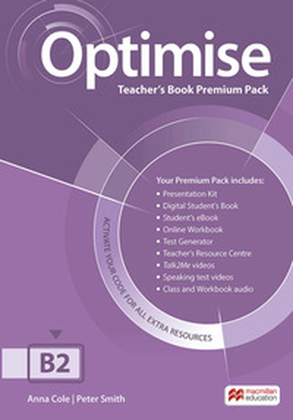Optimise. B2. Teacher's book. Premium pack - Librerie.coop Optimise. B2. Teacher's book. Premium pack - Librerie.coop