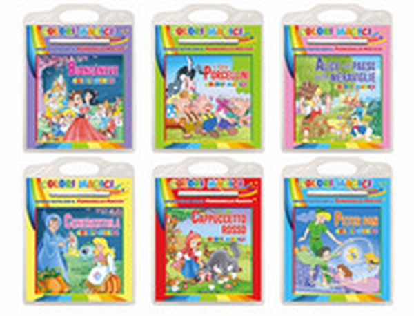 Colori magici: I tre porcellini-Peter Pan-Cappuccetto rosso-Biancaneve-Alice nel paese delle mervaglie-Cenerentola - Librerie.coop Colori magici: I tre porcellini-Peter Pan-Cappuccetto rosso-Biancaneve-Alice nel paese delle mervaglie-Cenerentola - Librerie.coop