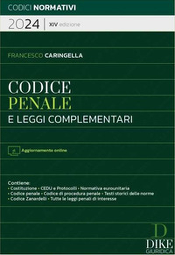 Codice penale e leggi complementari 2024 - Librerie.coop Codice penale e leggi complementari 2024 - Librerie.coop