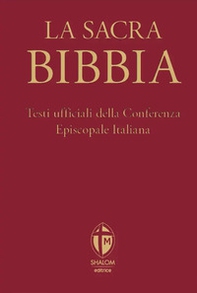 La Sacra Bibbia. Ediz. tascabile tela rossa - Librerie.coop