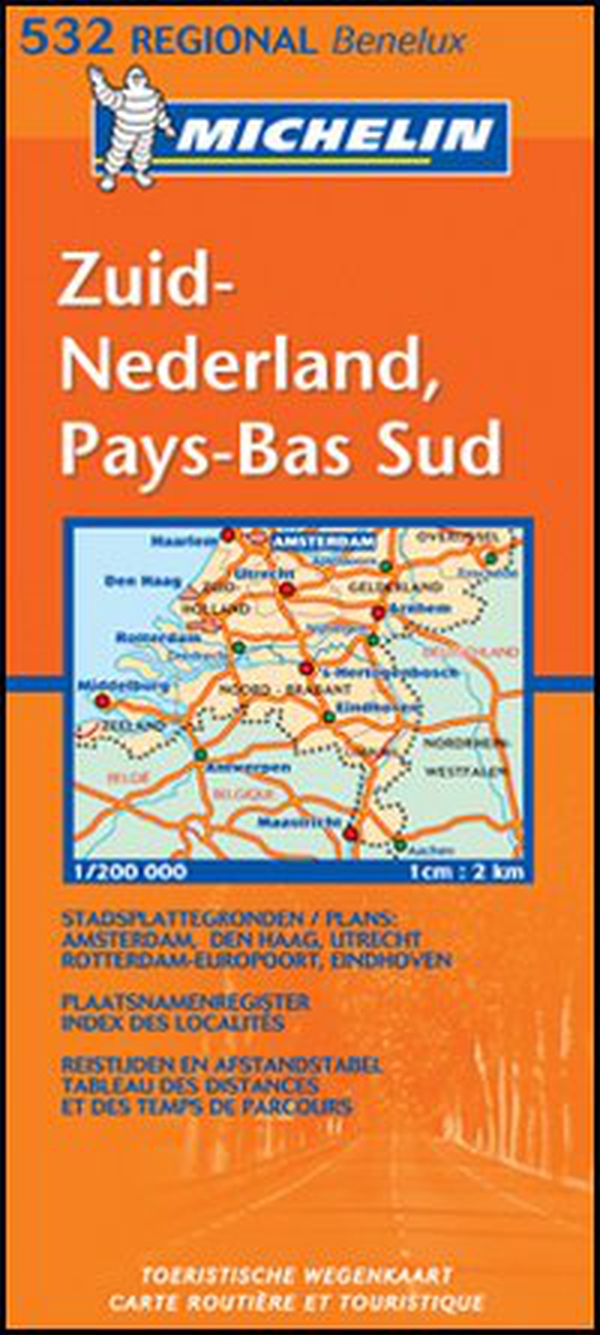 Zuid-Nederland, Pays-Bas sud 1:200.000 - Librerie.coop Zuid-Nederland, Pays-Bas sud 1:200.000 - Librerie.coop