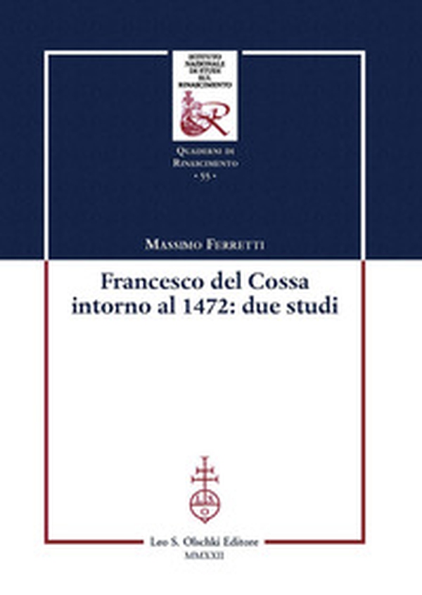 Francesco Del Cossa intorno al 1472: due studi - Librerie.coop Francesco Del Cossa intorno al 1472: due studi - Librerie.coop