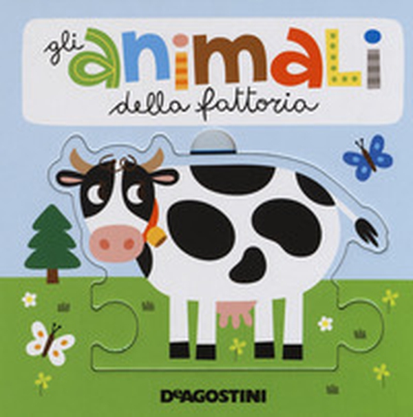 Gli animali della fattoria. Libro puzzle - Librerie.coop Gli animali della fattoria. Libro puzzle - Librerie.coop