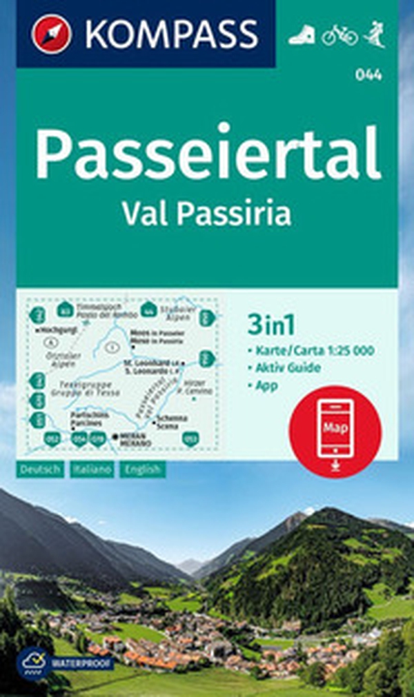 Carta escursionistica nr. 044. Passeiertal/Val Passiria - Librerie.coop Carta escursionistica nr. 044. Passeiertal/Val Passiria - Librerie.coop