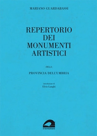 Repertorio dei monumenti artistici della provincia dell'Umbria - Librerie.coop