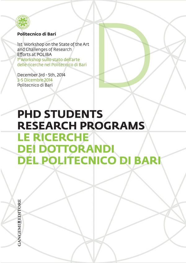 Le ricerche dei dottorandi del Politecnico di Bari - PHD Students research programs - Librerie.coop Le ricerche dei dottorandi del Politecnico di Bari - PHD Students research programs - Librerie.coop