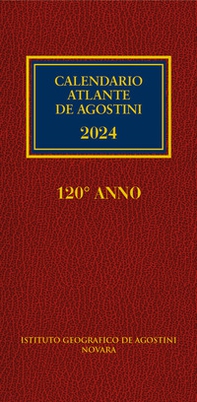 Calendario atlante De Agostini 2024 - Librerie.coop