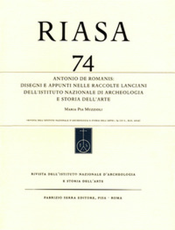 RIASA. Rivista dell'Istituto nazionale d'archeologia e storia dell'arte - Librerie.coop RIASA. Rivista dell'Istituto nazionale d'archeologia e storia dell'arte - Librerie.coop