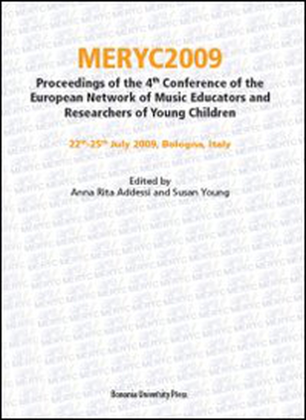 Meryc 2009. Proceedings of the 4th Conference of the european network of music educators and researchers of young children. Ediz. italiana e inglese - Librerie.coop Meryc 2009. Proceedings of the 4th Conference of the european network of music educators and researchers of young children. Ediz. italiana e inglese - Librerie.coop