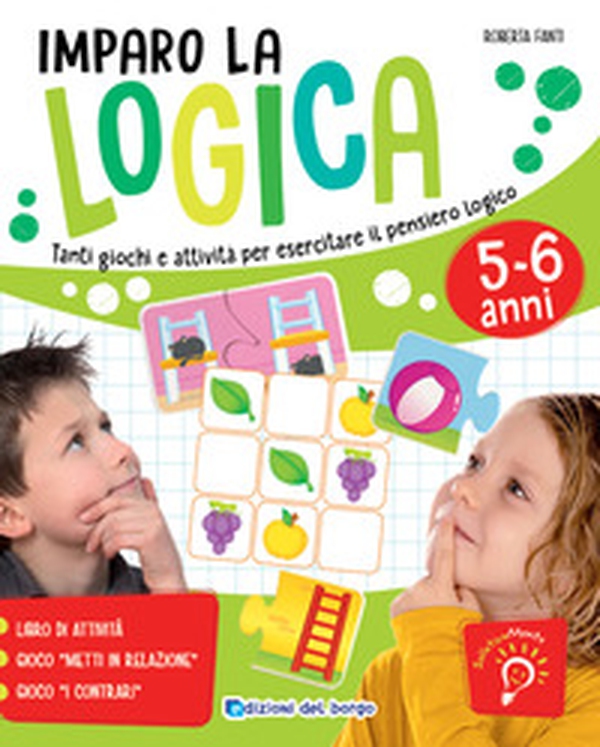 Imparo la logica. Tanti giochi e attività per esercitare il pensiero logico - Librerie.coop Imparo la logica. Tanti giochi e attività per esercitare il pensiero logico - Librerie.coop