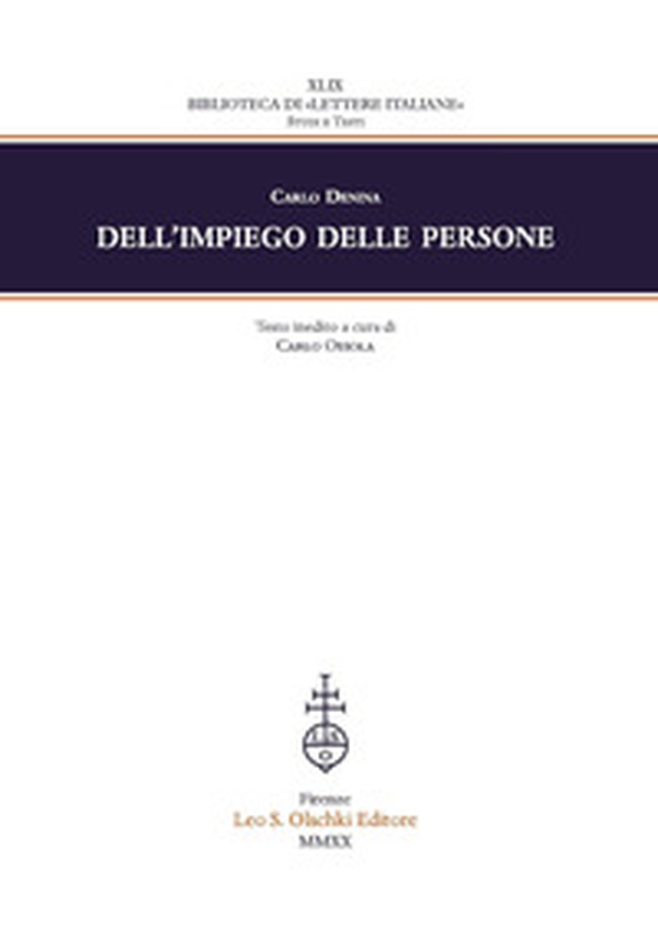 Dell'impiego delle persone - Librerie.coop Dell'impiego delle persone - Librerie.coop