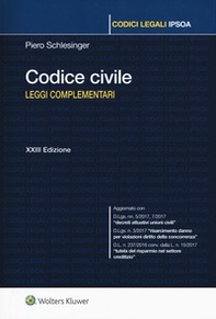 Codice civile. Leggi complementari - Librerie.coop