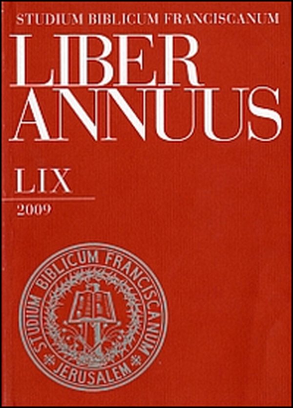 Liber annuus 2009 - Librerie.coop Liber annuus 2009 - Librerie.coop