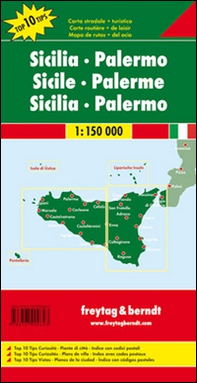 Sicilia-Palermo 1:150.000 - Librerie.coop