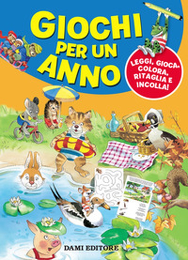 Giochi per un anno. Leggi, gioca, colora, ritaglia e incolla! - Librerie.coop Giochi per un anno. Leggi, gioca, colora, ritaglia e incolla! - Librerie.coop