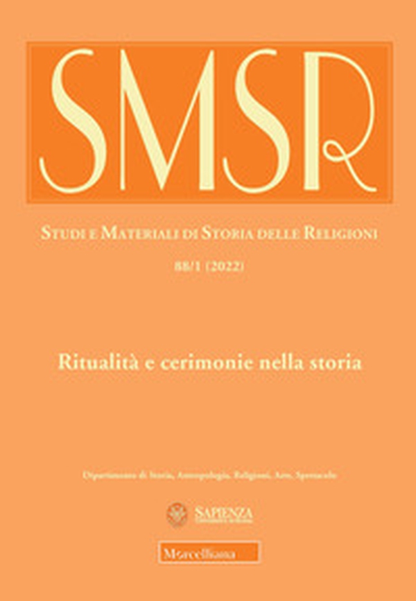 SMSR. Studi e materiali di storia delle religioni - Vol. 88 - Librerie.coop SMSR. Studi e materiali di storia delle religioni - Vol. 88 - Librerie.coop