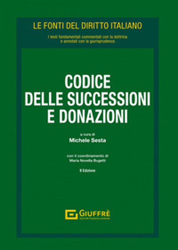 Codice delle successioni e donazioni - Vol. 2 - Librerie.coop Codice delle successioni e donazioni - Vol. 2 - Librerie.coop