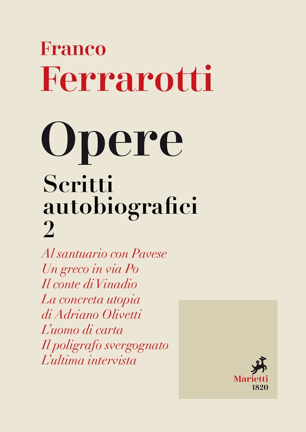 Opere. Scritti Autobiografici 2 - Librerie.coop Opere. Scritti Autobiografici 2 - Librerie.coop