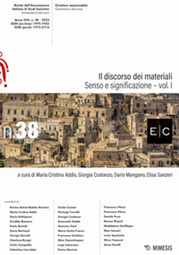 E/C. Rivista dell'associazione italiana di studi semiotici - Vol. 38 - Librerie.coop E/C. Rivista dell'associazione italiana di studi semiotici - Vol. 38 - Librerie.coop