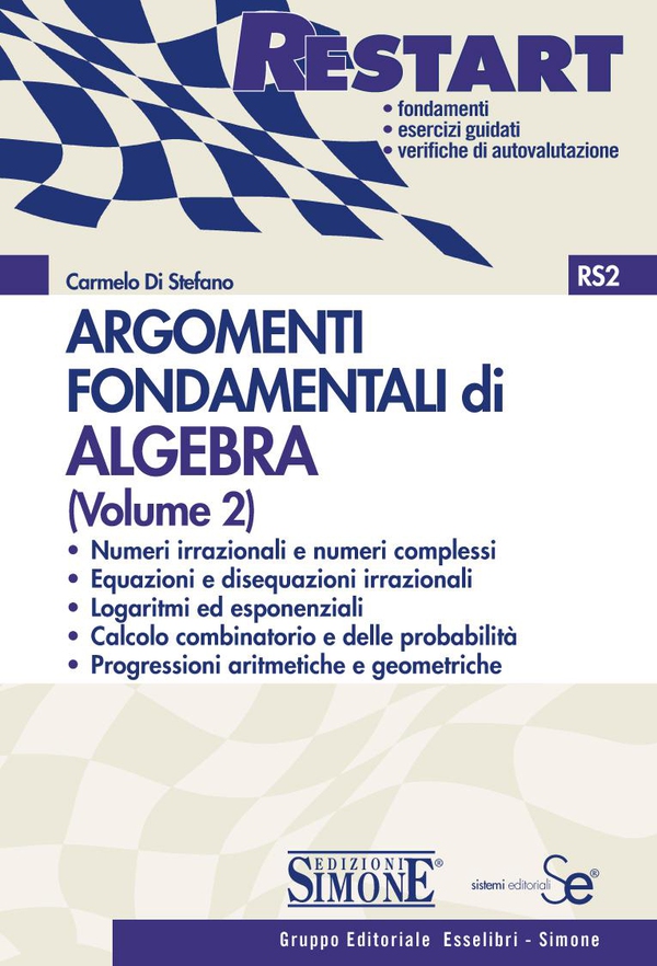 Argomenti Fondamentali di Algebra (Volume 2) - Librerie.coop Argomenti Fondamentali di Algebra (Volume 2) - Librerie.coop