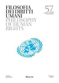 Filosofia dei Diritti umani-Philosophy of human rights - Vol. 57 - Librerie.coop