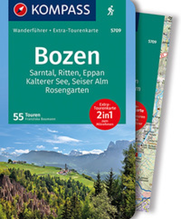 Guida escursionistica n. 5709. Bozen. Sarntal, Ritten, Eppan, Kalterer See, Seiser Alm, Rosengarten. Con carta - Librerie.coop Guida escursionistica n. 5709. Bozen. Sarntal, Ritten, Eppan, Kalterer See, Seiser Alm, Rosengarten. Con carta - Librerie.coop