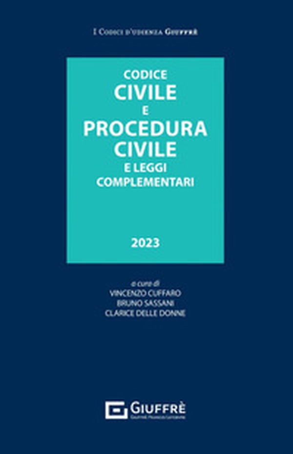 Codice civile e procedura civile e leggi complementari - Librerie.coop Codice civile e procedura civile e leggi complementari - Librerie.coop