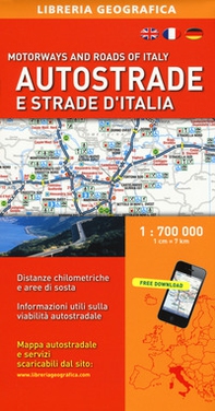 Autostrade e strade d'Italia 1:700.000 - Librerie.coop
