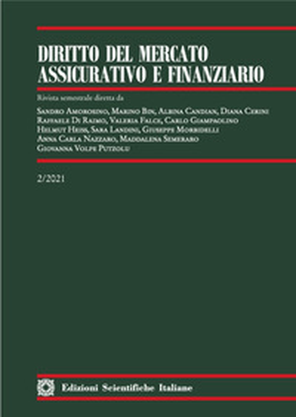 Diritto del mercato assicurativo e finanziario - Vol. 2 - Librerie.coop Diritto del mercato assicurativo e finanziario - Vol. 2 - Librerie.coop